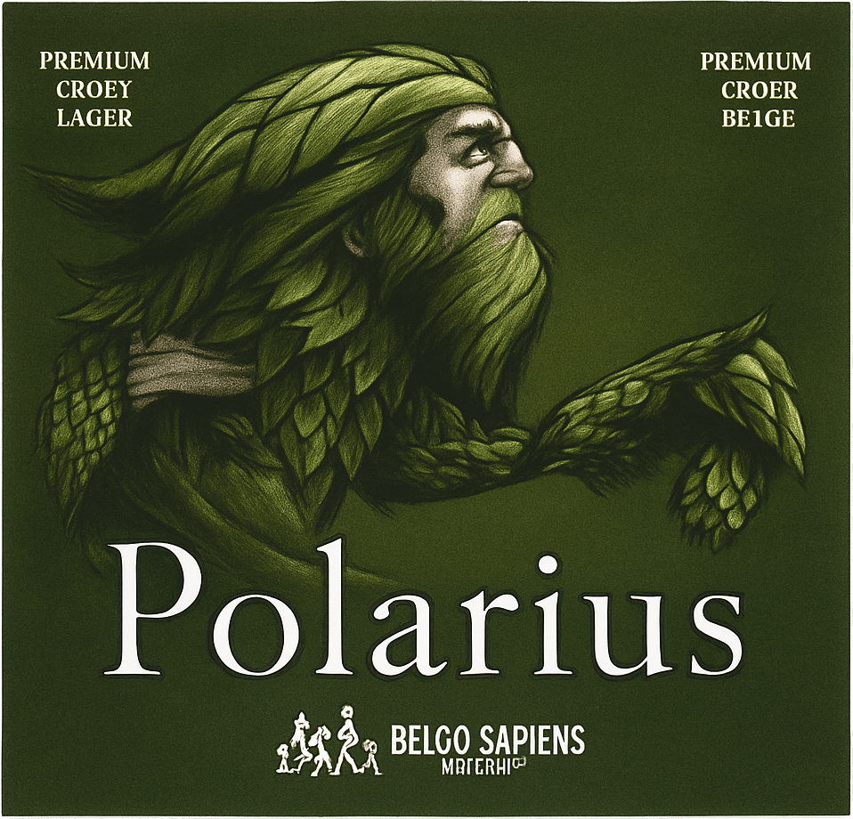 Etiket van Belgosapiens Polarius