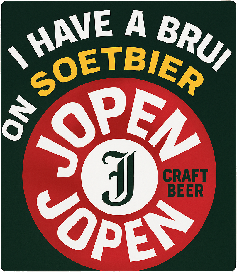 Etiket van Jopen I Have A Brush On You
