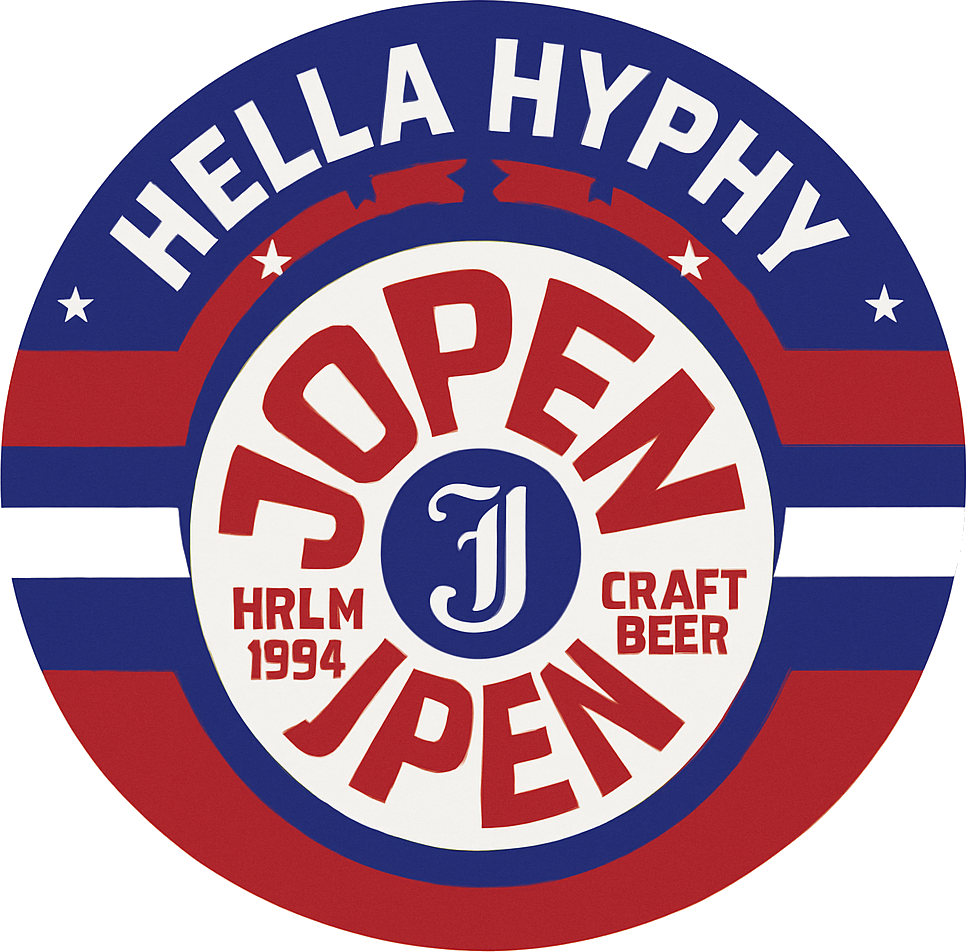Etiket van Jopen Hella Hyphy