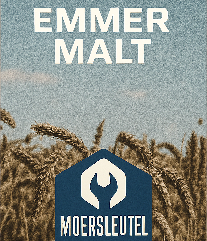 Etiket van Moersleutel Emmer Malt