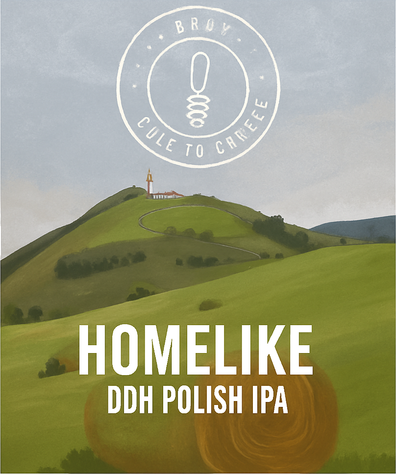 Etiket van Brokreacja - Homelike - DDH NEIPA