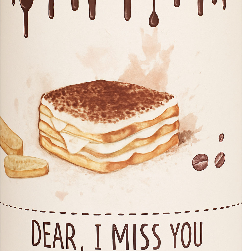 Etiket van Alchemik Dear, I miss you Pastry Stout