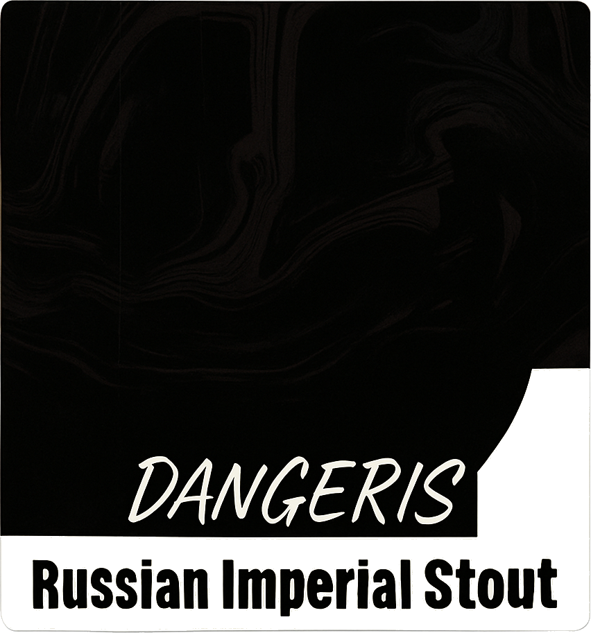 Etiket van Brouwerij Lost Dangeris Russian Imperial Stout