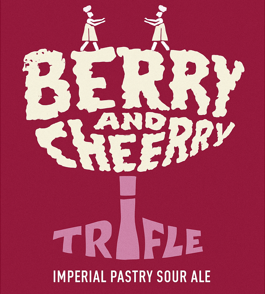 Etiket van Berry & Cherry Trifle Imperial Pastry Sour Mad Scientist