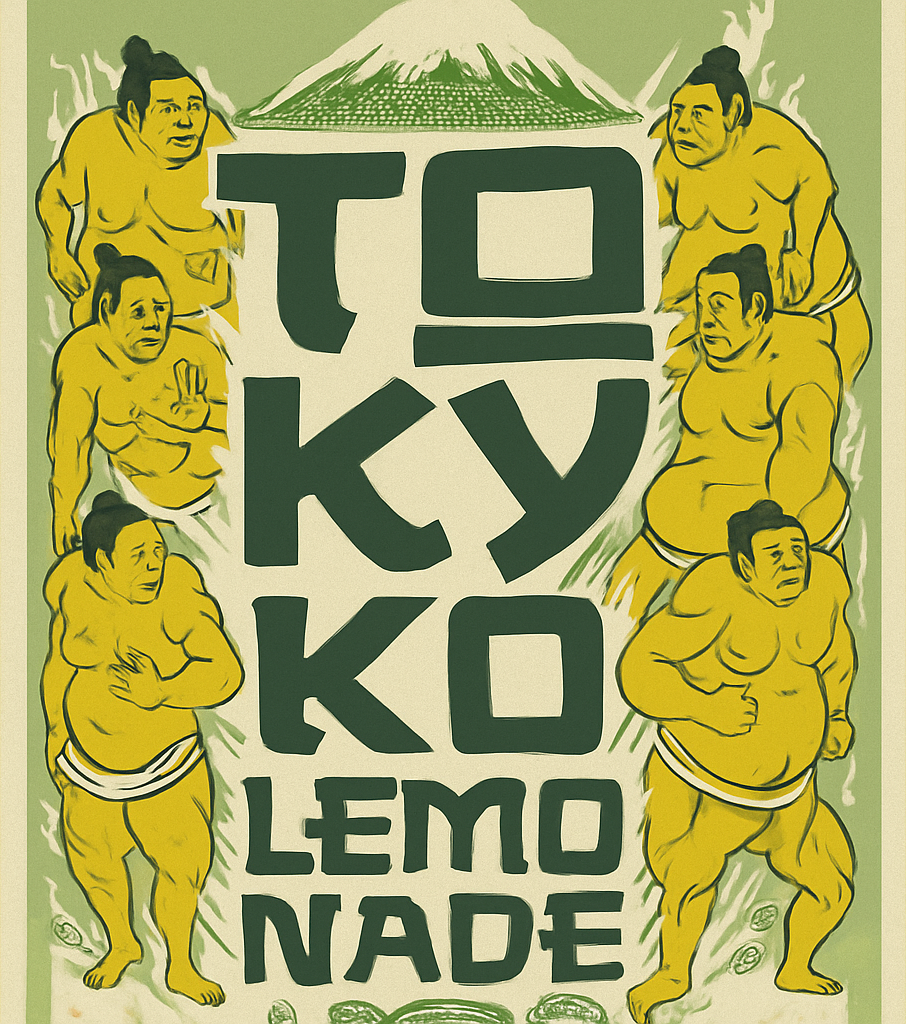 Etiket van Mad Scientist Tokyo Lemonade