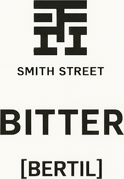 Etiket van Smith Street Bitter Bertil