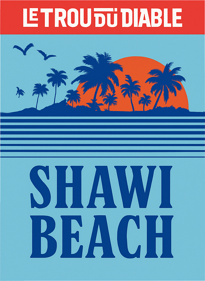 Etiket van Le Trou du Diable Shawi Beach