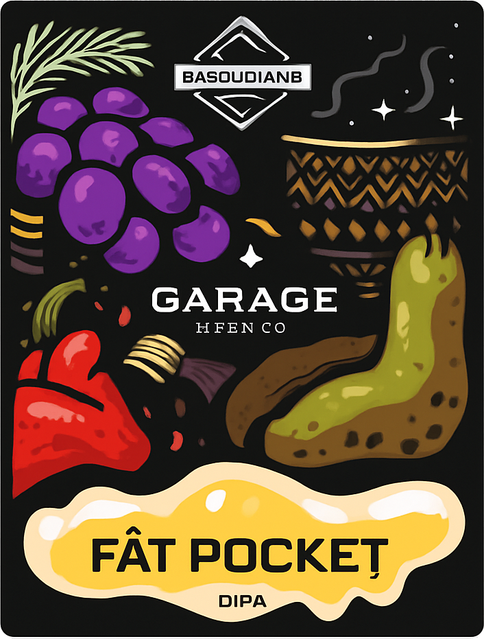 Etiket van Basqueland x Garage Beer