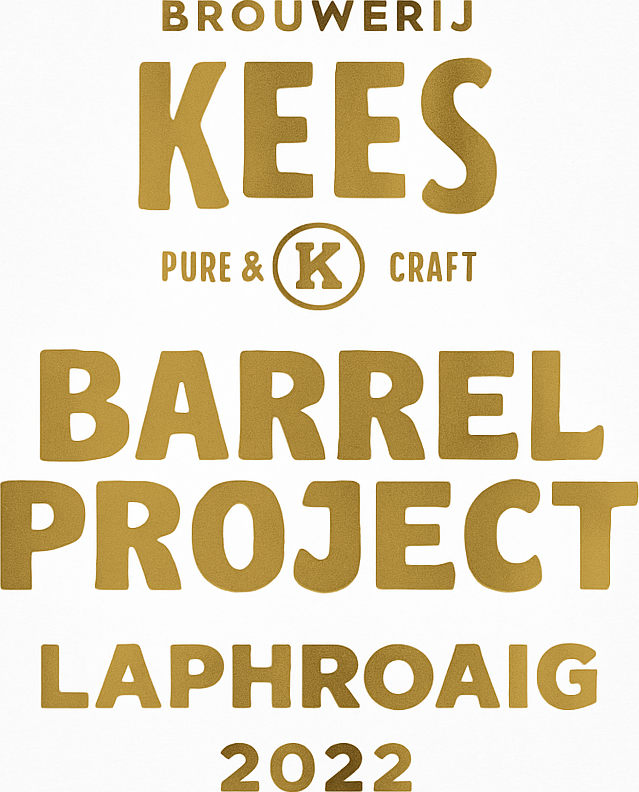 Etiket van Kees Barrel Project Laphroaig 2022