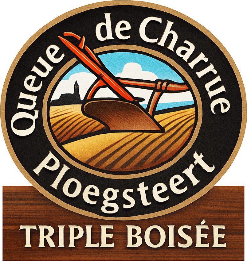 Etiket van Queue de Charrue Triple Boisée