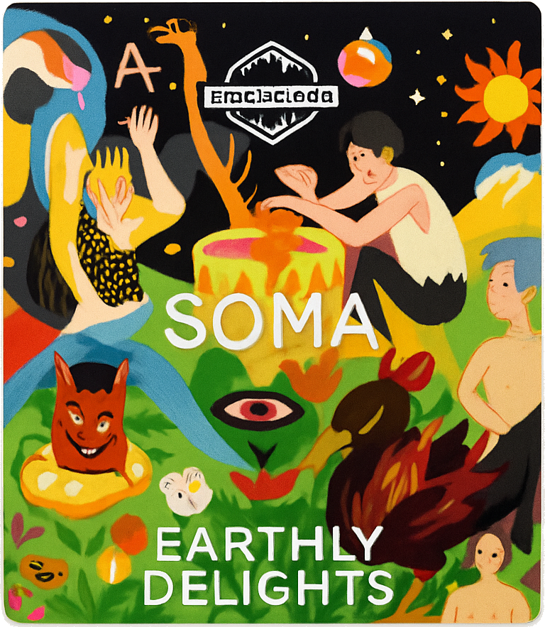 Etiket van Basqueland x SOMA Earthly Delights