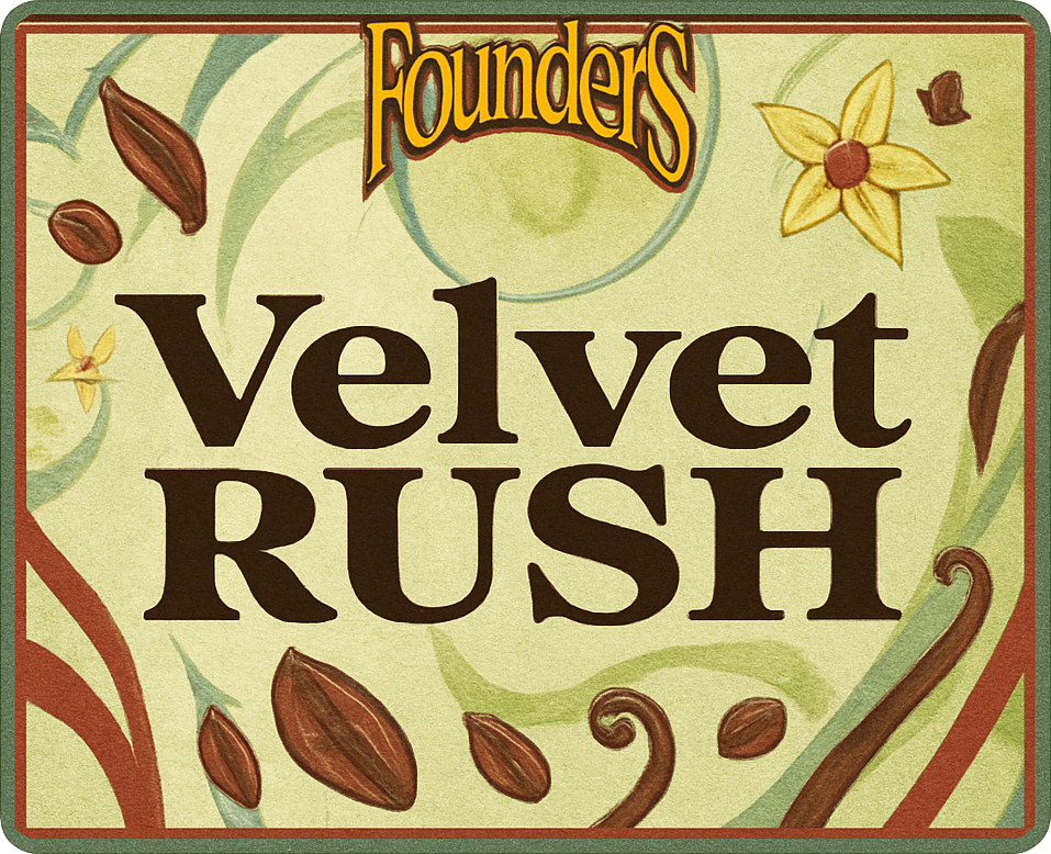 Etiket van Founders Velvet Rush