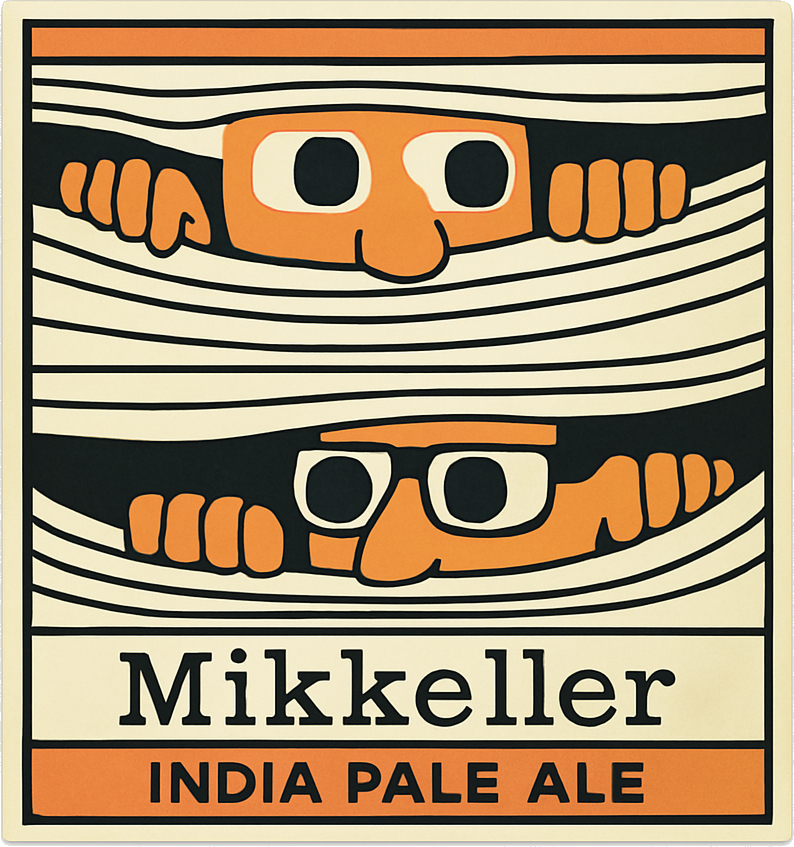 Etiket van Mikkeller Between The Lines