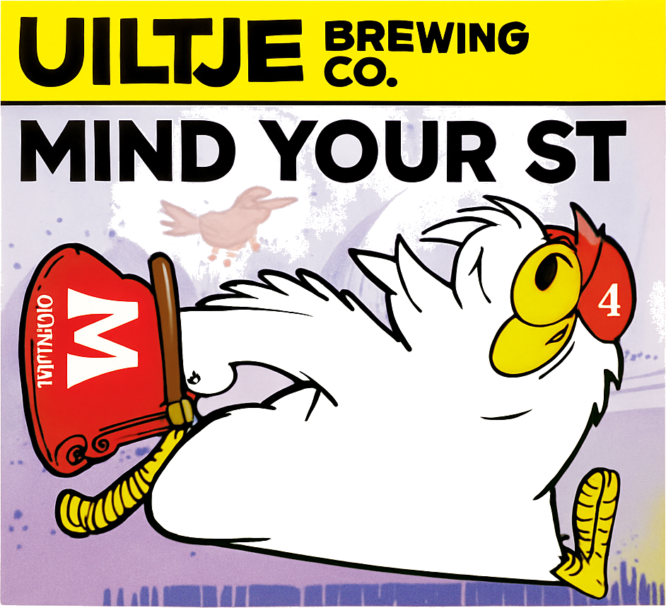 Etiket van Mind Your Step Moyee Coffee Edition