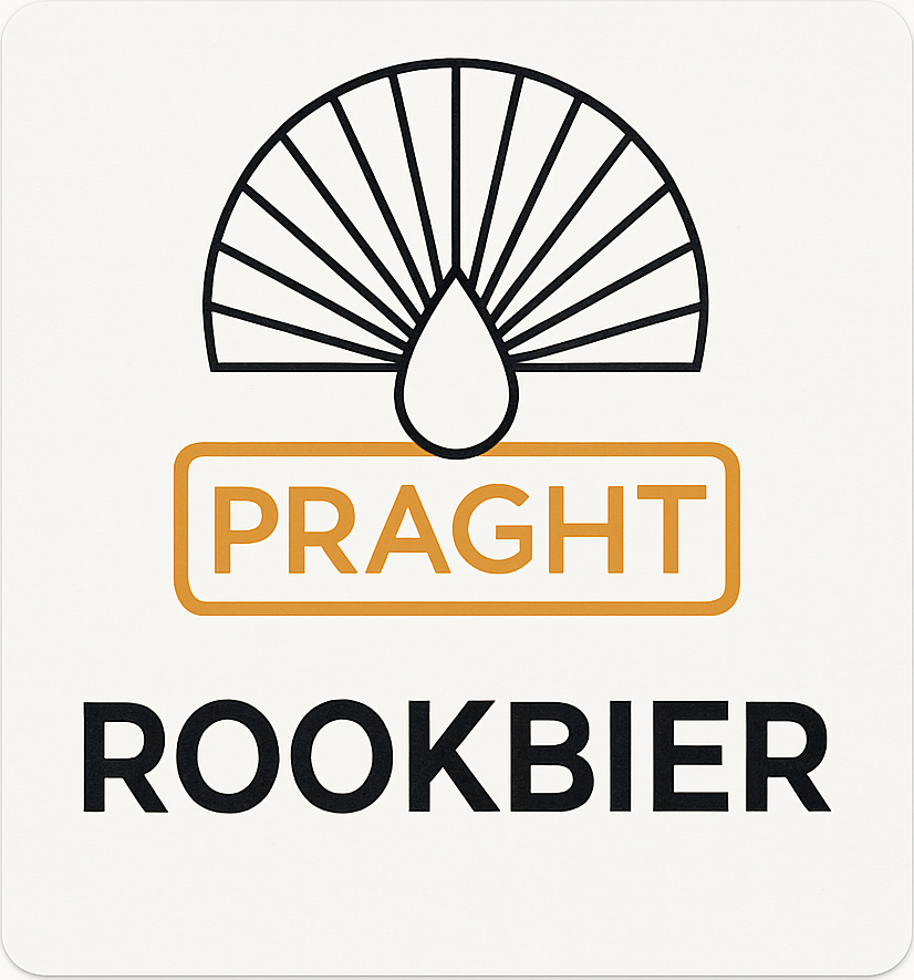 Etiket van Praght Rookbier