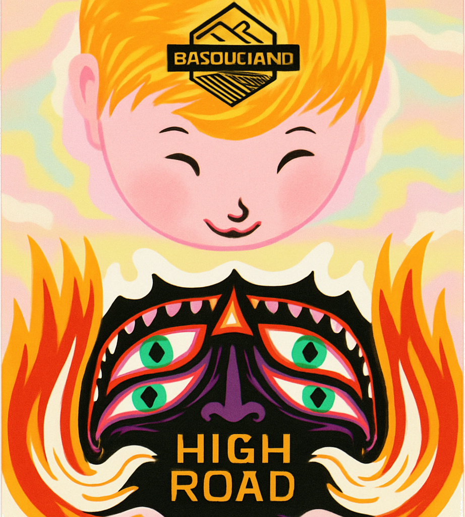 Etiket van Basqueland High Road