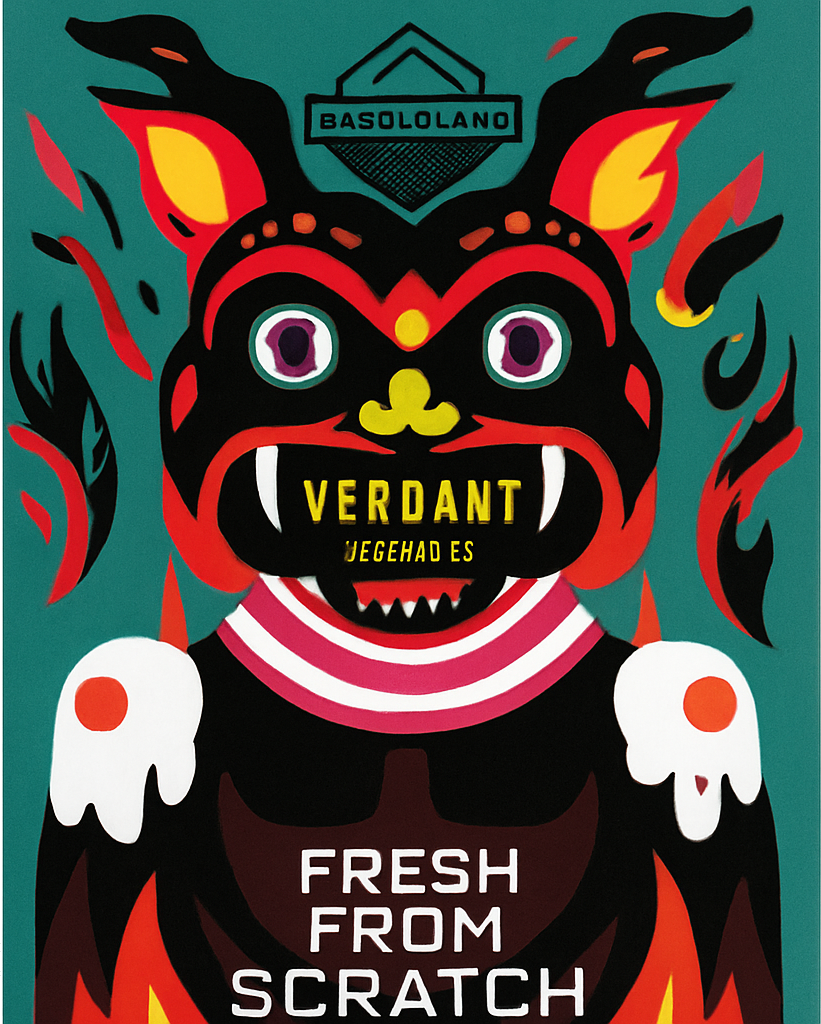 Etiket van Basqueland x Verdant - Fresh From Scratch