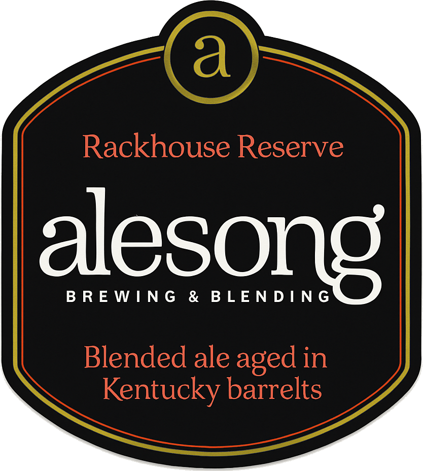 Etiket van Alesong Rackhouse Reserve