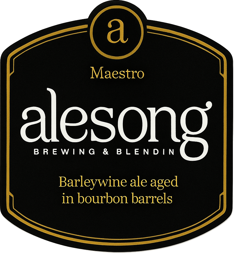 Etiket van Alesong Maestro 2021