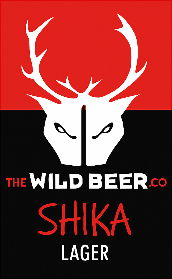 Etiket van Wild Beer Shika