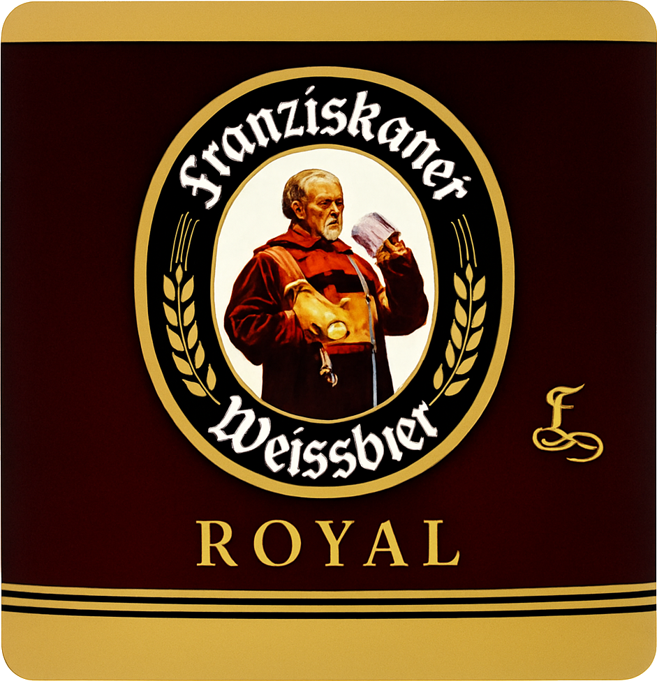 Etiket van Franziskaner Royal