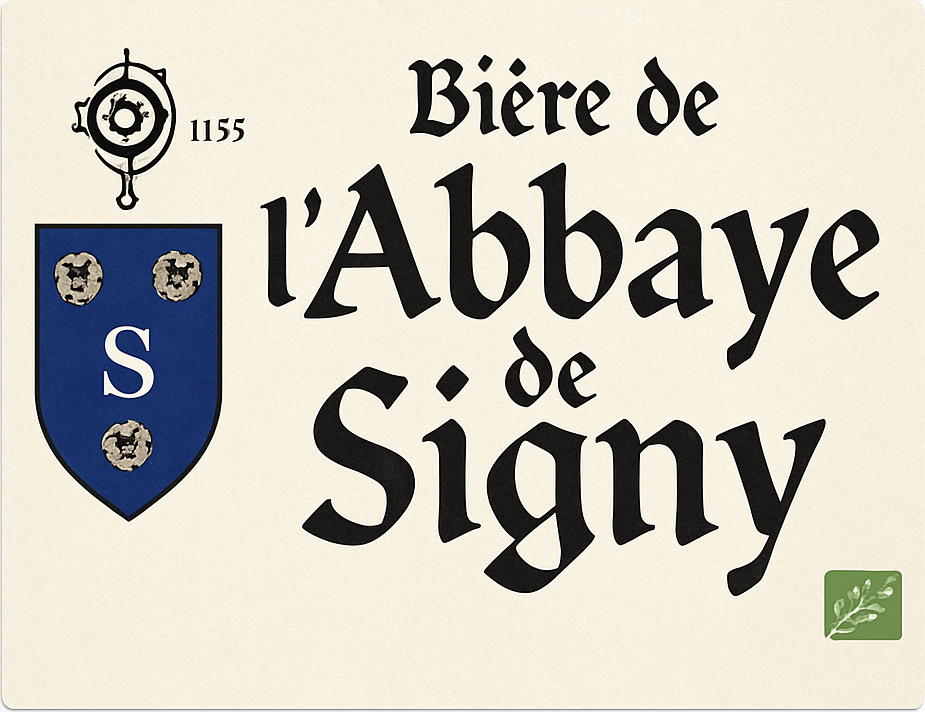 Etiket van L'Abbaye de Signy Blonde