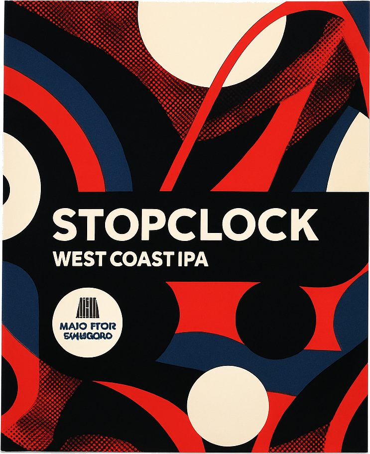 Etiket van Magic Rock Stopclock