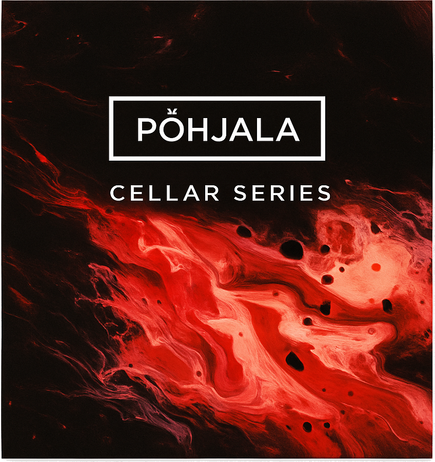 Etiket van Pohjala Dark Times