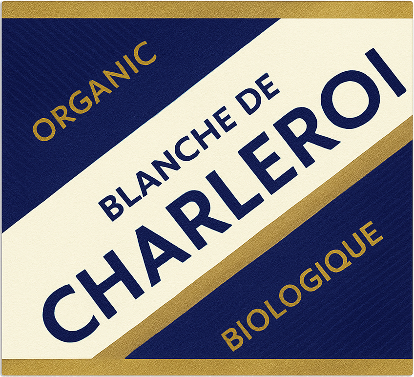 Etiket van Blanche de Charleroi Brasserie du Val de Sambre