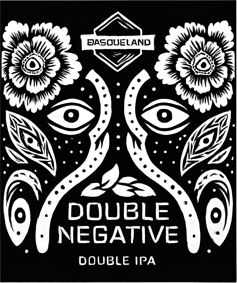 Etiket van Basqueland Double Negative