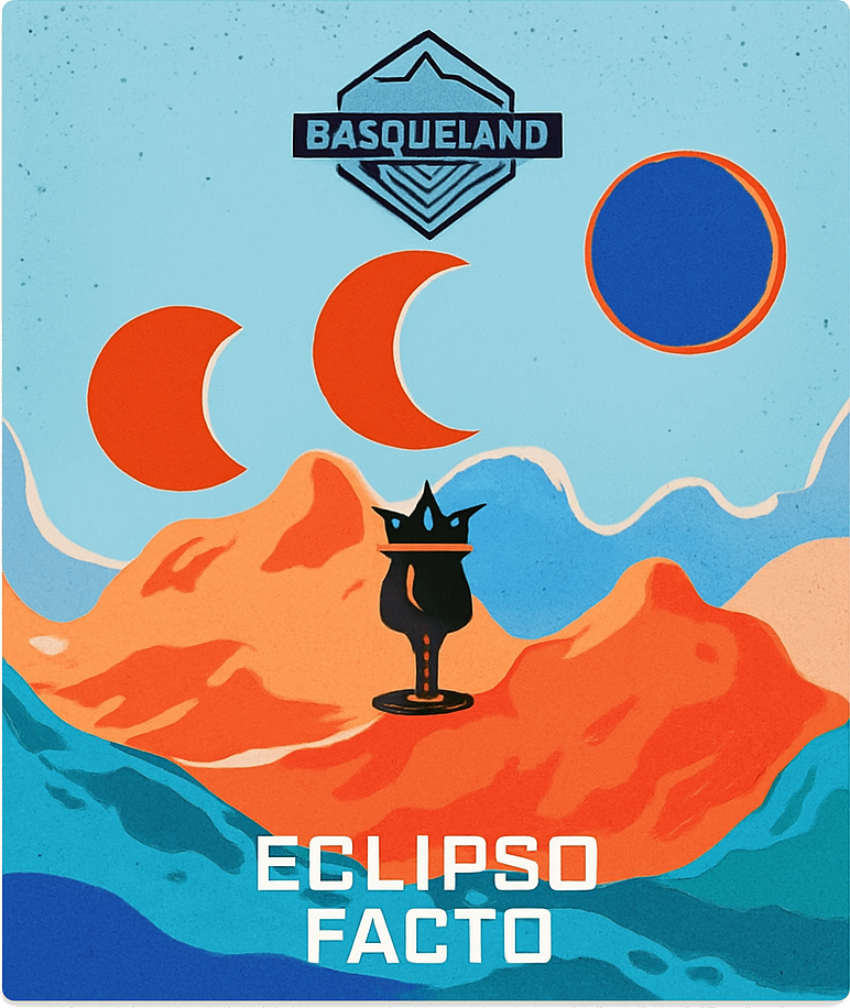 Etiket van Basqueland x Lost Toys Eclipso Facto