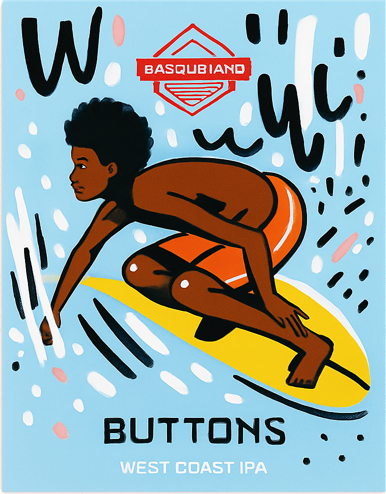 Etiket van Basqueland Buttons