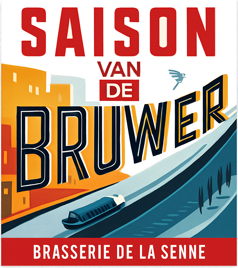Etiket van Saison Van de Bruwer
