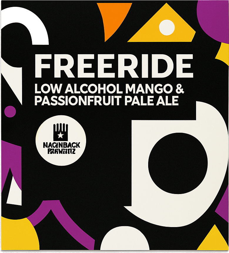Etiket van Magic Rock Freeride Mango & Passionfruit