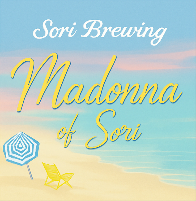 Etiket van Sori Madonna of Sori