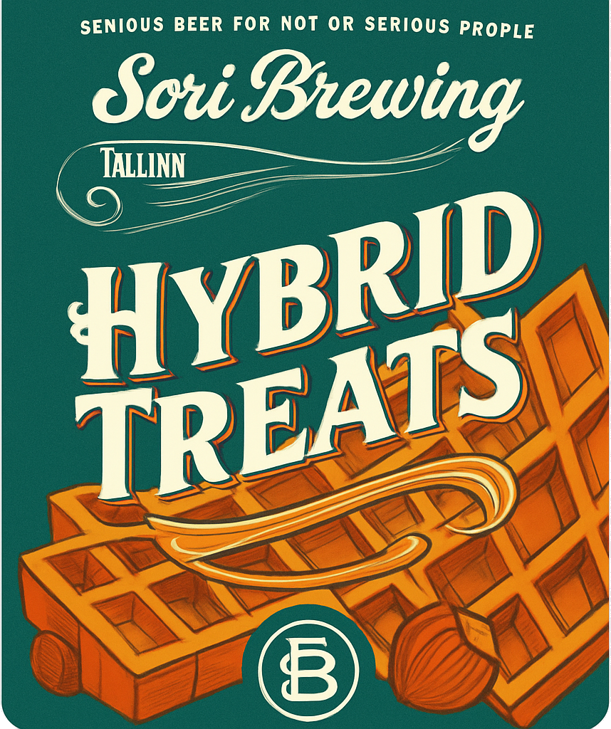 Etiket van Sori Hybrid Treats Vol 2: Belgian Waffle Maple Syrup Hazelnut