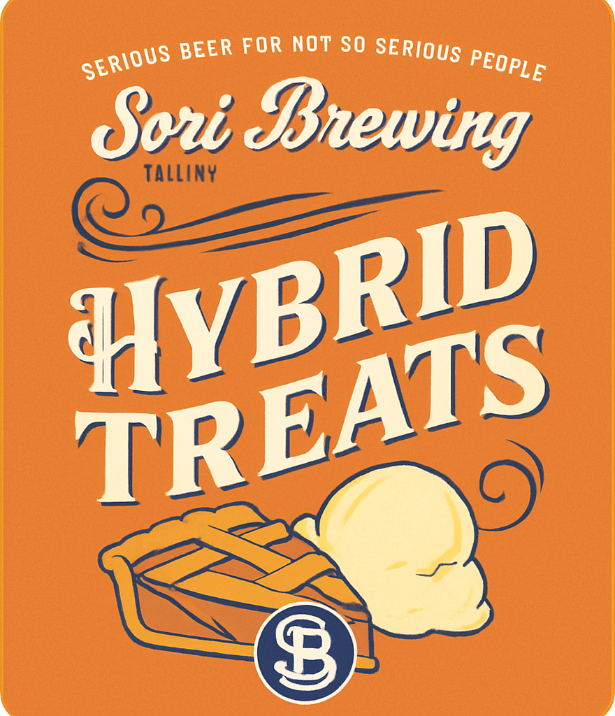 Etiket van Sori Hybrid Treats Vol 3 : Estonian Apple Pie Vanilla Custard