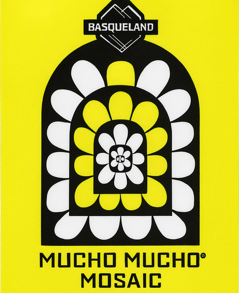 Etiket van Basqueland Mucho Mucho Mosaic