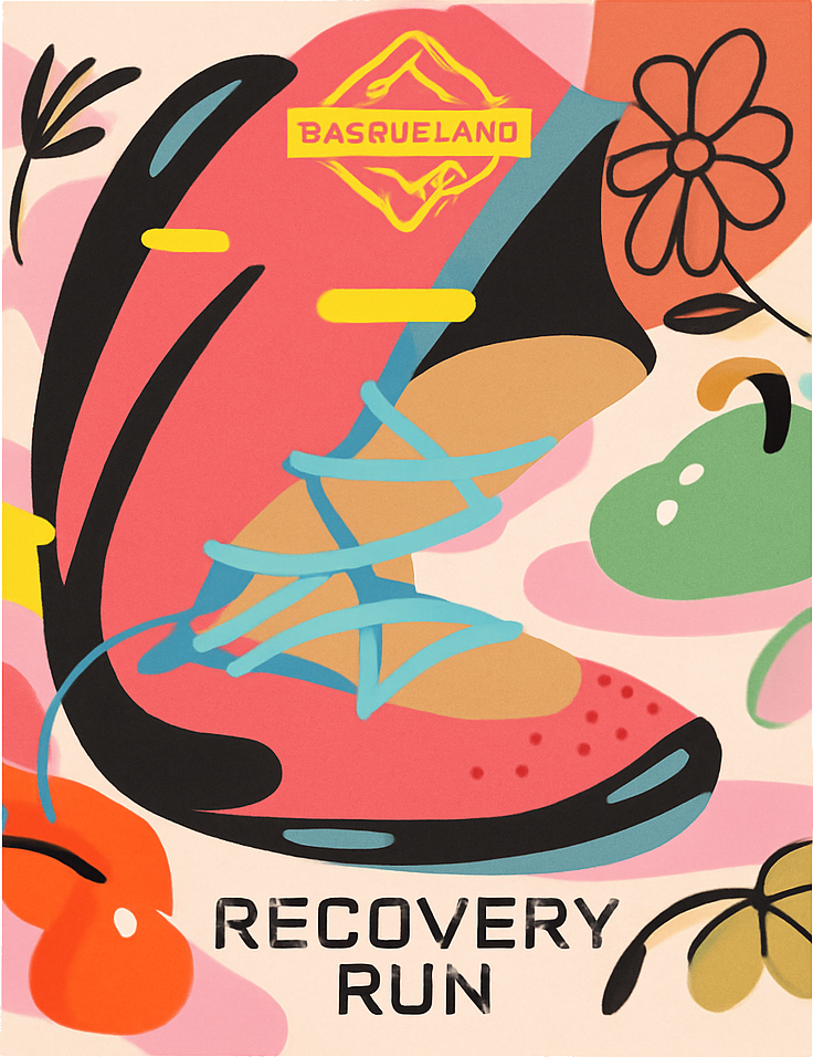 Etiket van Basqueland Recovery Run