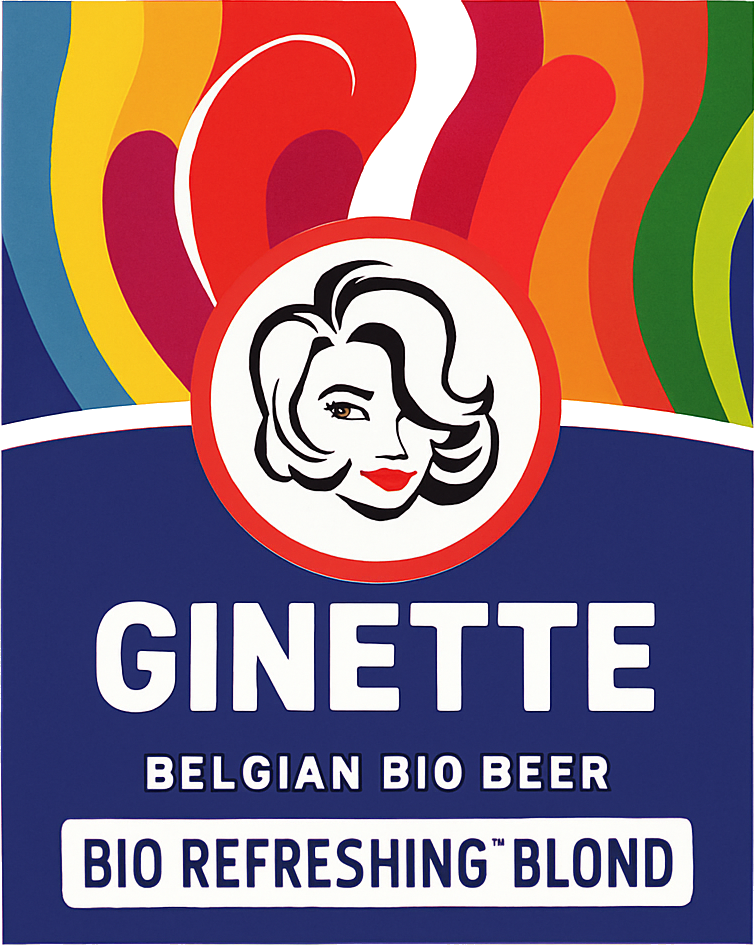 Etiket van Ginette Refreshing Blonde