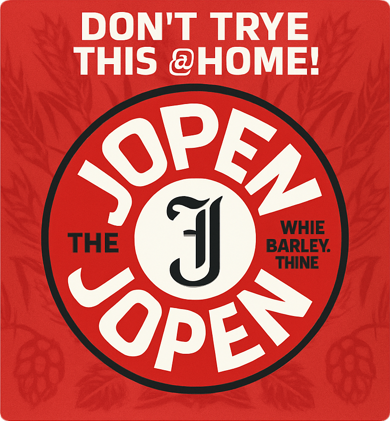 Etiket van Jopen Don't tRYE This @Home BA PX Sherry