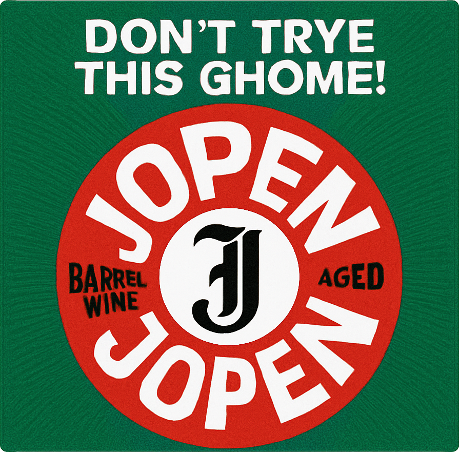 Etiket van Jopen Don't tRYE This @Home BA Tequila