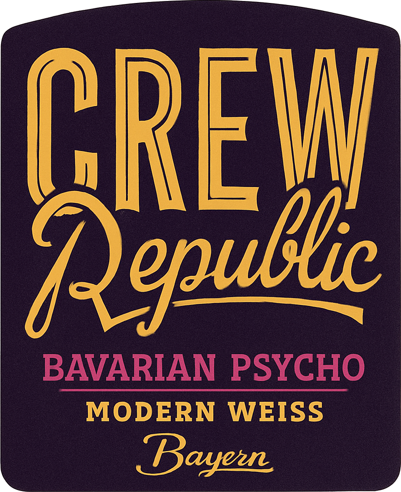Etiket van Crew Republic Bavarian Psycho