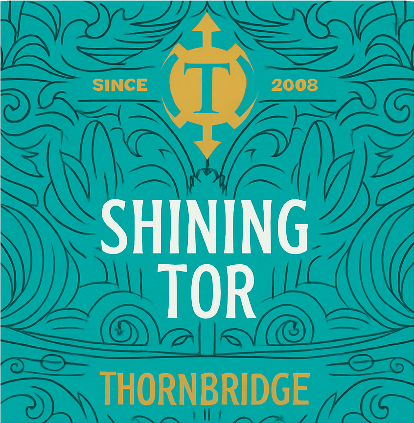 Etiket van Thornbridge Shining Tor