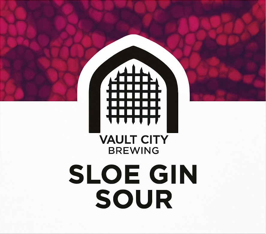 Etiket van Vault City Brewing Sloe Gin Sour