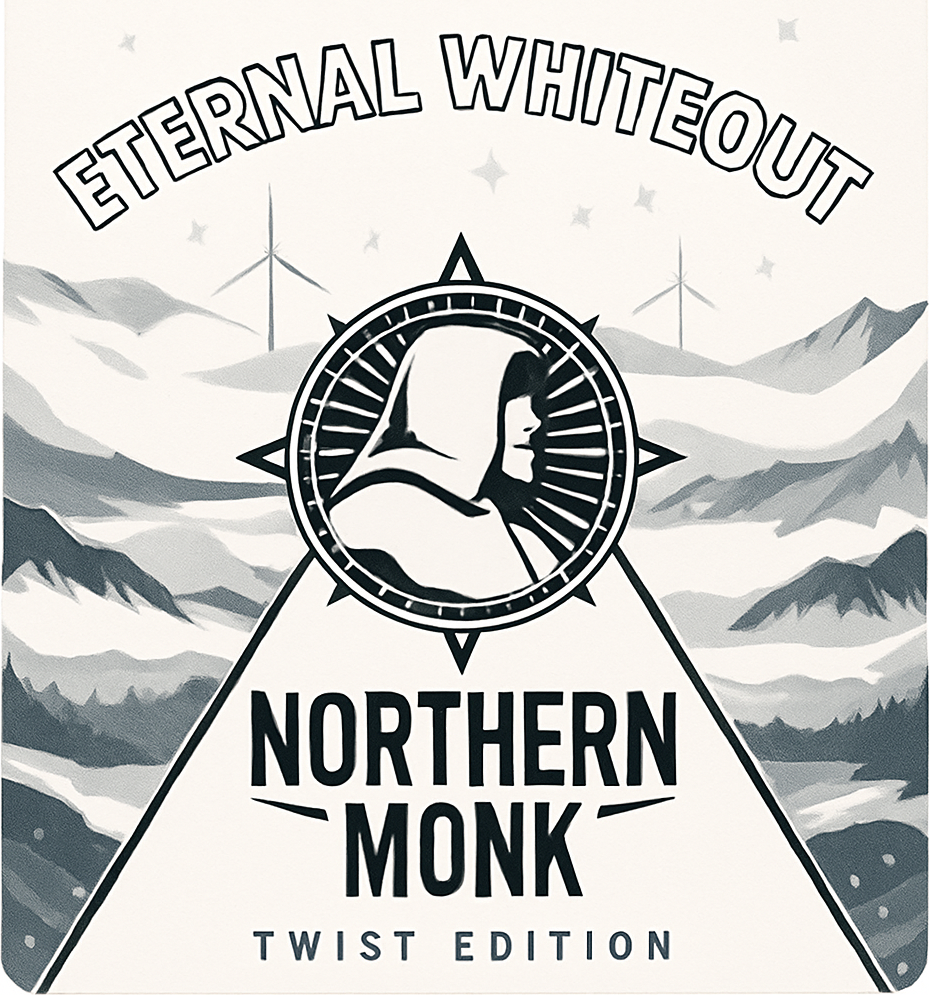 Etiket van Northern Monk Eternal Whiteout