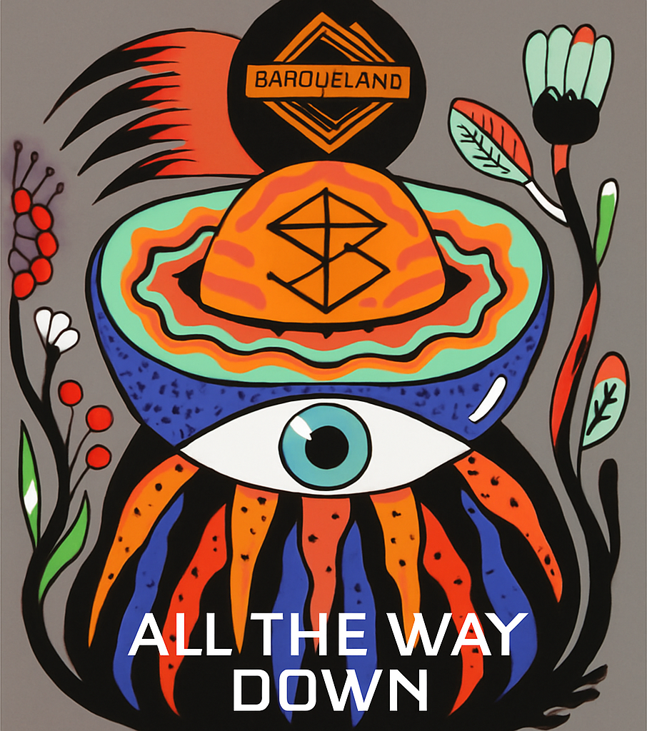 Etiket van Basqueland x Range Brewing All The Way Down