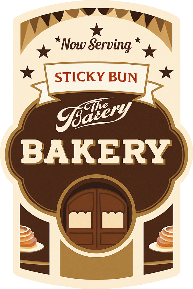 Etiket van The Bruery Bakery: Sticky Bun