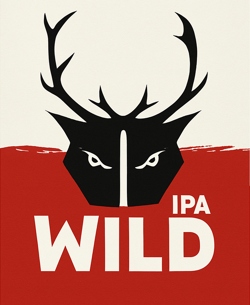 Etiket van Wild Beer Wild IPA