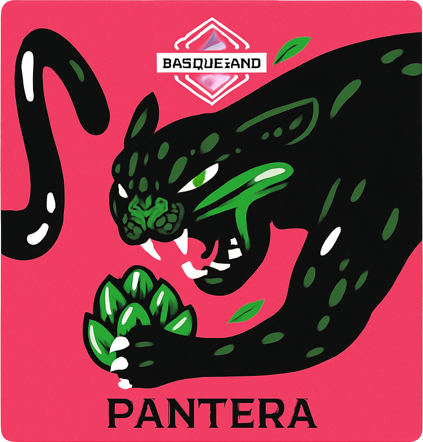 Etiket van Basqueland Pantera